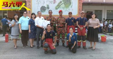 培二小学避灾演习 获消拯员指导应对