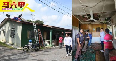 峇株安南3地区风灾 11甘榜屋  开天窗