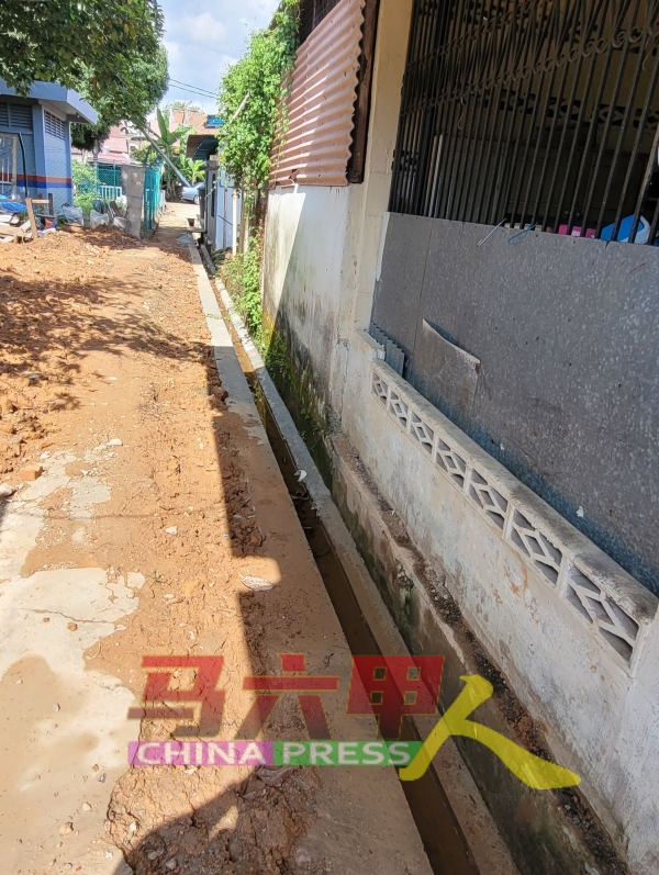 长约60公尺的沟渠重建工程已完工，解决困扰居民多时问题。