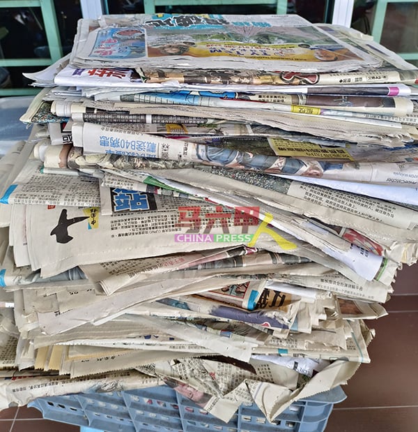 家中有旧报纸，也能换取现金。