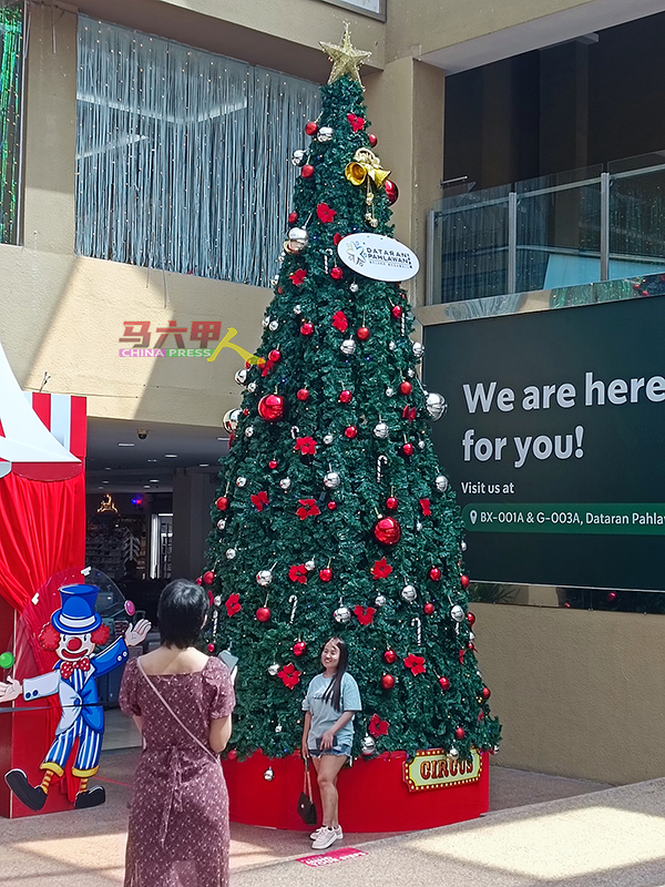 堪称全甲最高的圣诞树就在英雄广场。