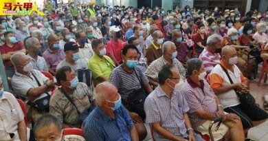 鼓励耆老戴口罩  新年团拜防疫不松懈
