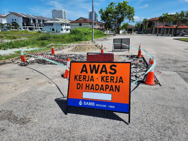 从4月8日至14日期间的道路维修工程，以及挖路埋置公共设施工程，一律暂停。（档案照）