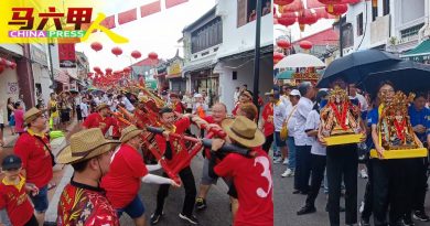 马新台67间宫庙参与  天地君游行庆典  场面热爆