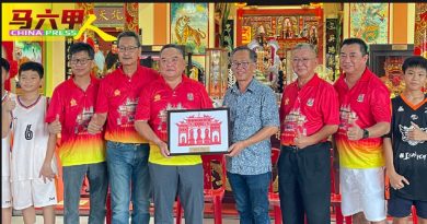 “陈江盛杯”3人篮赛开幕仪式  陈江荣：带动热潮与风气 3人篮赛   成趋势