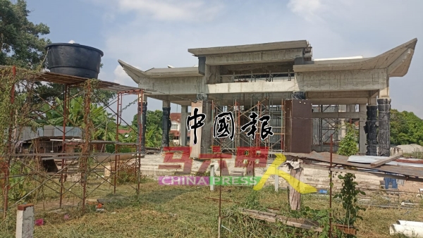 马六甲南天宫新庙门面。