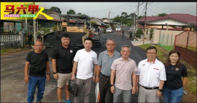 今日马六甲头条｜邱培栋：房政部拨款下放 甲23新村提升建设