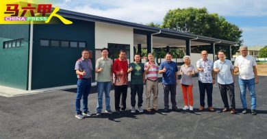 华中新食堂  竣工了 待启用  学生可舒适就餐