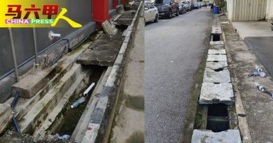 盖破损遗失．处处有坑洞  走过路过  小心坠沟