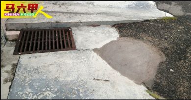 门口老沟塌陷现坑洞 居民投诉市议员获处理