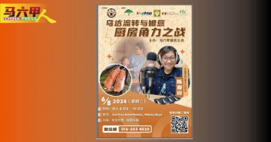 陈爱玲6日主讲 乌达与娘惹厨房