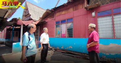 甲市上周三再有风灾 2间民宅屋顶被破坏