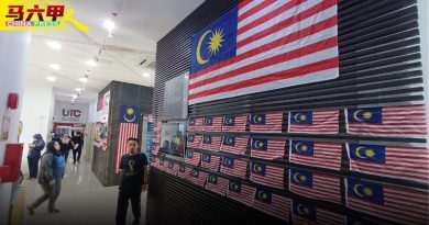 甲UTC图书馆精心布置 国庆气氛浓烈弥漫