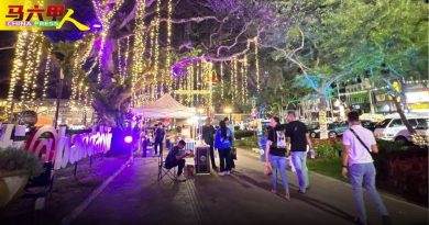 20摊档 吸引人潮 独立花园街夜市 热闹