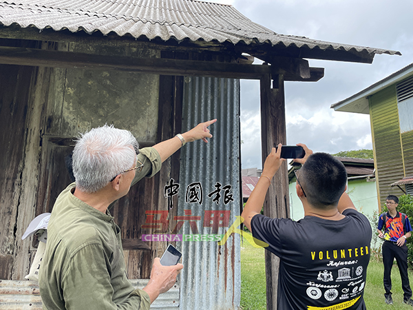 ■胶房梁柱设计独特，使得建筑物屹立不倒逾百年，令在场者不禁赞叹先人的智慧。