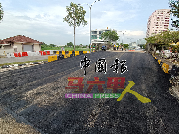 在大路坑路段进行维修期间，倍力桥将作为替代道路。