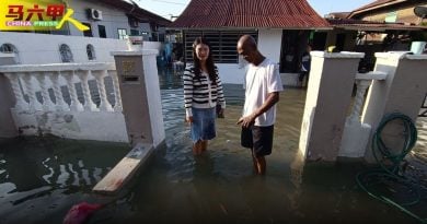 葡萄牙村再遇大海潮 水位一度高至成人腰