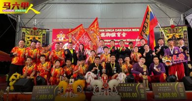 郭子毅：水准不输中国  组织坚持 传承龙狮
