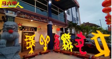 融入各式应节装潢品 鸡场街现“甲骨文”贺岁