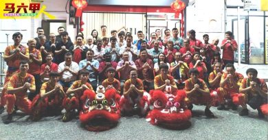 农历新年期间出队 火箭派5醒狮  拜年