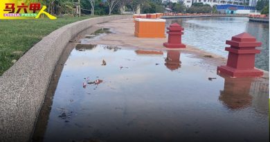 美化甲河計劃    不完善 部分走道  積水 變窄