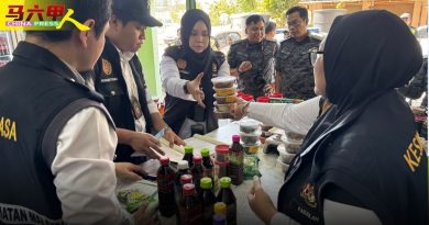 数执法机构取缔行动 对违规者开7600令吉罚单