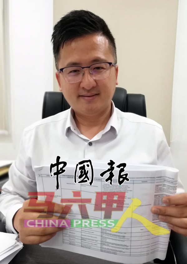 谢守钦：中央政府今年拨款3亿令吉，继续推动关爱促销活动。