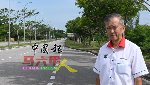 ■陈劲源将关注柠檬眼通往吉里望的沿海大道“波浪路”情况。