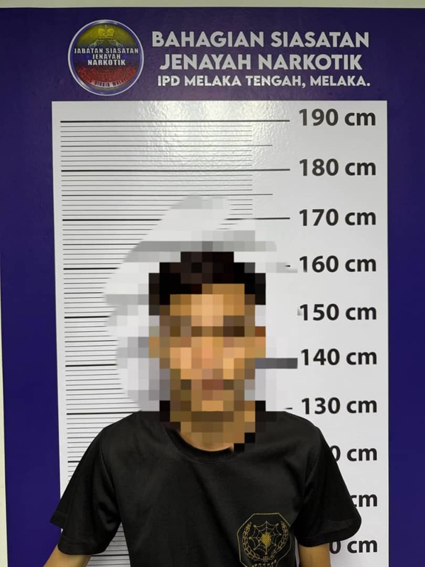 警方逮捕两名男子助查。（图由警方提供）