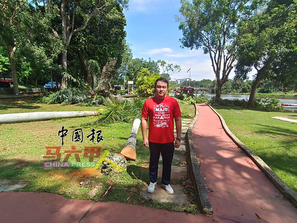 ■郭子毅：首阶段提升湖畔公园的工程，包括翻新步道、增设新游乐设备、园艺美化等，工程预计4个月内完成。