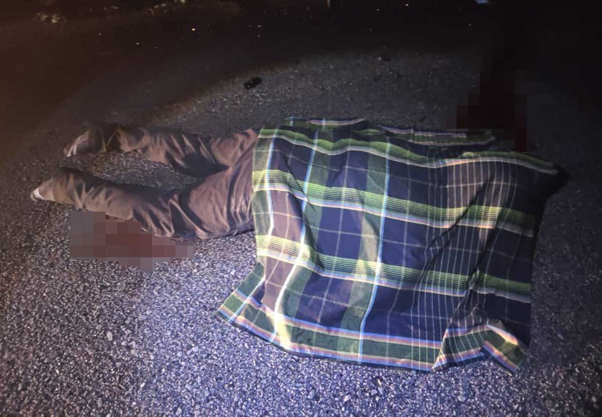 死者当场身亡。（照片由警方提供）
