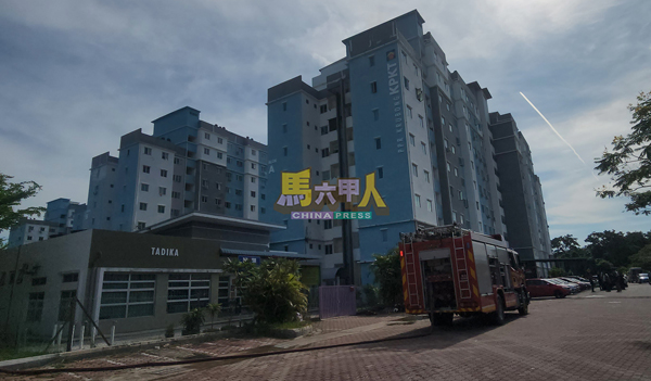 古鲁蒙人民组屋发生火灾,4岁男童来不及逃生。
