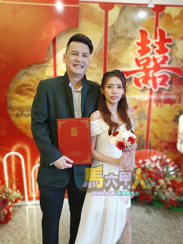■辜永伦与林慧钰说,520是美好的日子,也是一个容易记住的日子。