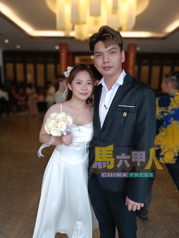 ■520是吉日,刘玮铨与郭依雯选择在这一天注册结婚。
