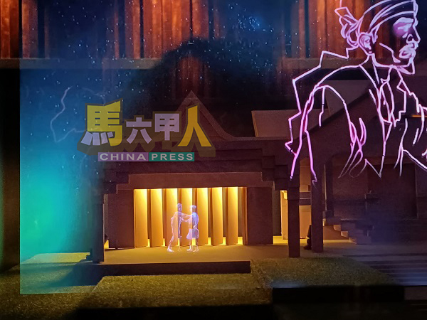■全息投影技术。