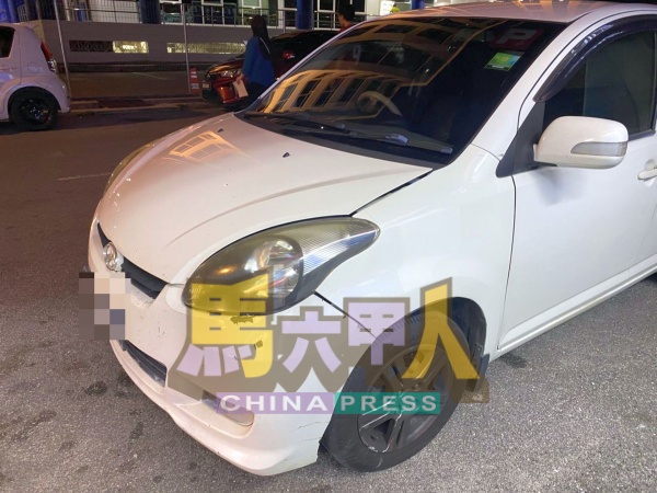 涉及意外的第二國產車邁薇。(圖警方提供)
