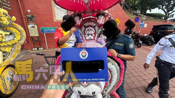 三轮车夫必须向市政厅登记,也需拥有证件。(图取自市政厅面子书)