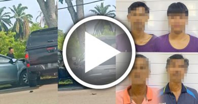 4车碰撞演变冲突 警扣留4华男助查