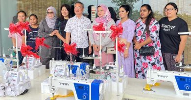 邱培栋资助课程再送缝纫机 “让你们赚点外快”