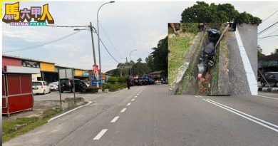 摩哆与客货车意外再撞入沟 骑士不治   乘客受伤