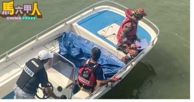 疑失足掉入水坝 男子生死未卜