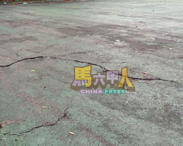 球场地面遭树根破坏,凹凸不平,惟目前拨款有限,暂无法提升球场地面。