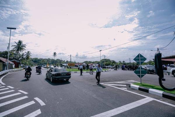 班台柏林明交通圈工程全面竣工及通车,料将解决当地民众面对的交通拥堵问题。